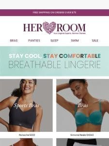 Stay Cool & Comfy: Breathable Lingerie Must-Haves!