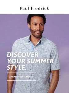 Stay cool with new Summer shirts.