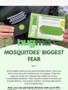 Stick It to Mosquitoes —