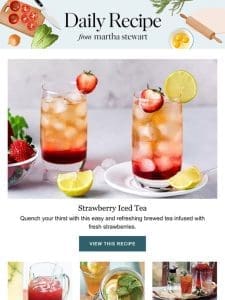 Strawberry Iced Tea