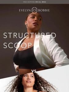 Structured Scoop vs. Bobbie Scoop