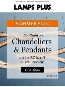 Stunning Chandeliers & Pendants on Sale