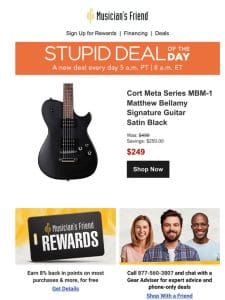 Stupid Deal of the Day now available!