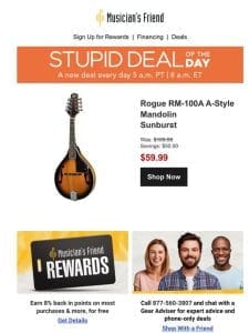 Stupid Deal of the Day now available!