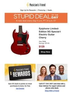 Stupid Deal of the Day now available!