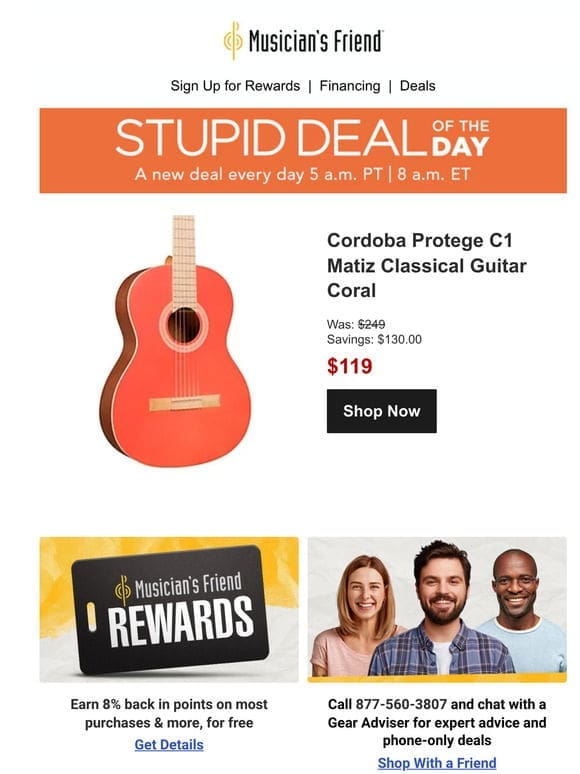 Stupid Deal of the Day now available!