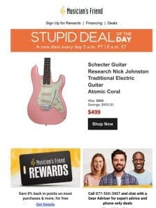 Stupid Deal of the Day now available!