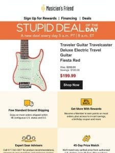 Stupid Deal of the Day now available!