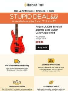 Stupid Deal of the Day now available!