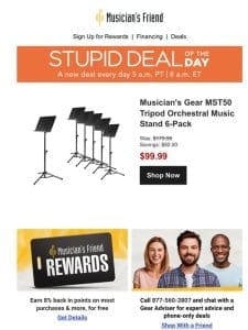 Stupid Deal of the Day now available!