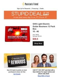 Stupid Deal of the Day now available!