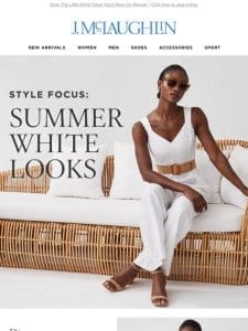 Style Focus: Summer White Looks