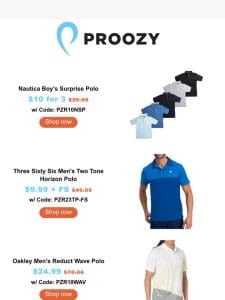 Stylish polos for all