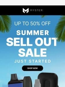 Summer Sale Live Now | Up To 50% OFF