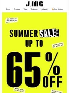 Summer Sale   Up to 65% Off