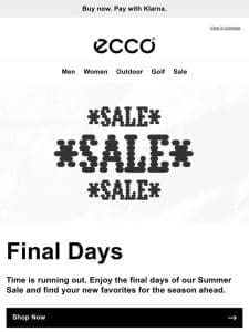 Summer Sale ends soon