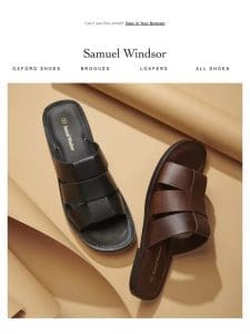 Summer Steal: Premium Leather Sandals at £25!