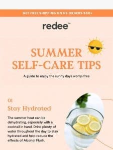Summer self-care tips you need to know ☀️