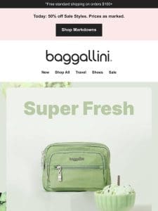 Summer’s Go-to Bag in NEW Mint Green