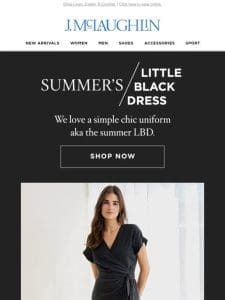 Summer’s Little Black Dress