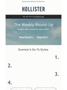 Summertime   The Weekly Round-Up