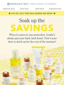 Sun Care Is on Sale! Stock Up Now ☀️ ️