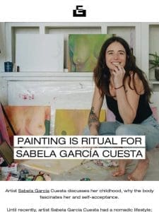 Sunday Read: Painting Is Ritual For Sabela García Cuesta