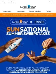 Sunsational Summer Sweepstakes ☀️ Enter now!