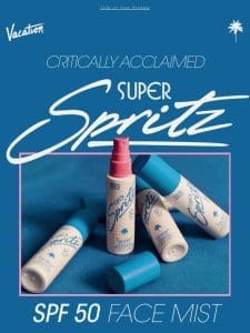 Super Spritz: The Word Is Out