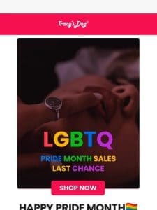 Surprise! Pride Month Sale  ️‍