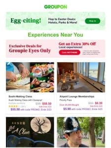 Sushi-Making Class and More