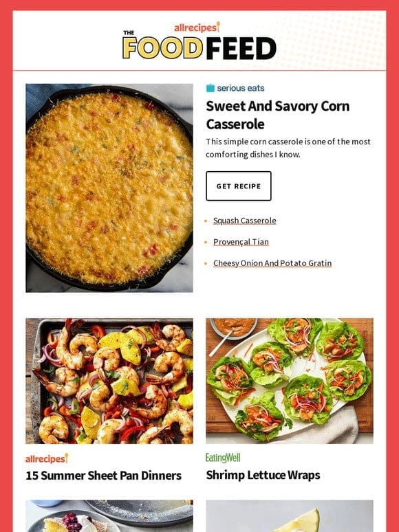 Sweet And Savory Corn Casserole