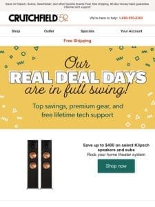 Sweet Summer deals on audio upgrades