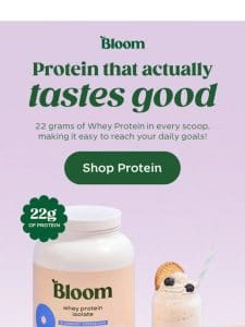 (T) Need more protein in your day?