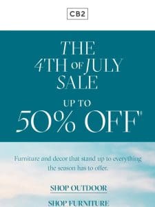 THE SALE OF THE SUMMER