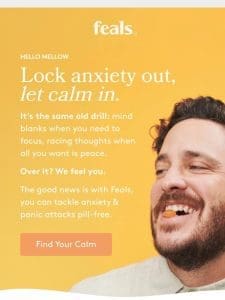 Tackle Anxiety & Panic， Pill-Free