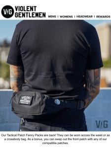 Tactical Fanny Pack Is Back