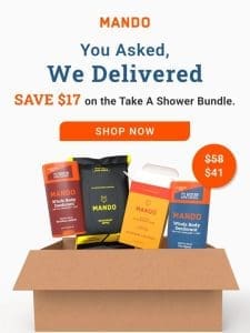 Take a Shower， save $17.