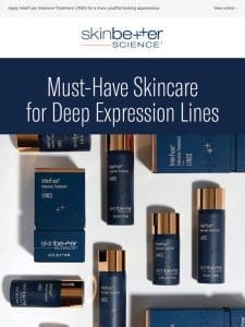 Targeted Skincare for Deep Expression Lines