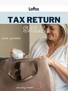 Tax Return Sale on Travel CPAPs