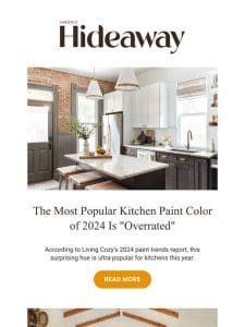 The #1 kitchen color of 2024 is “overrated”