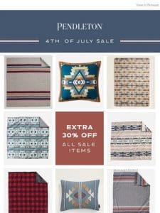 The 4th of July Sale is here