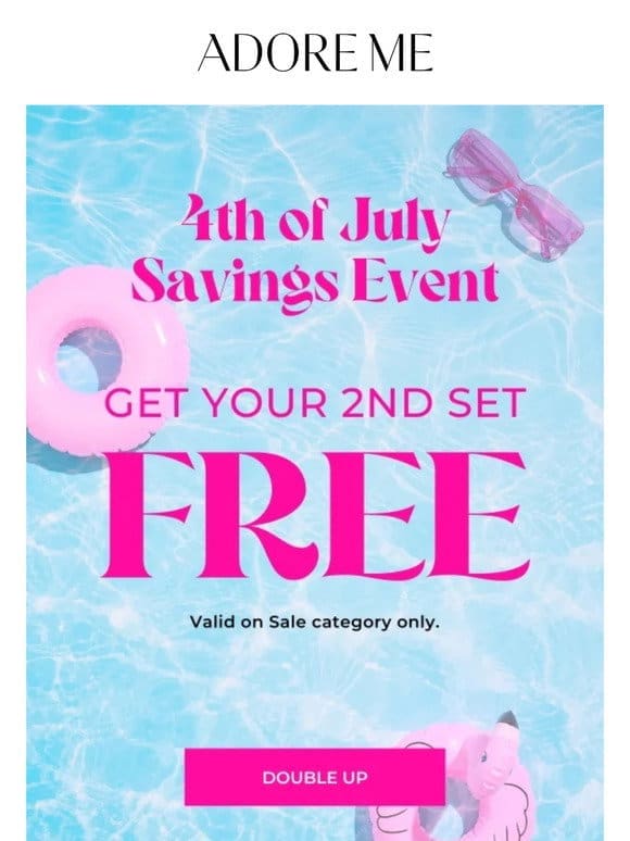 The 4th of July Sales Event