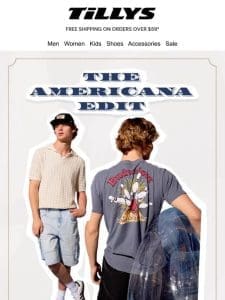 The Americana Edit | Red， White and Blue