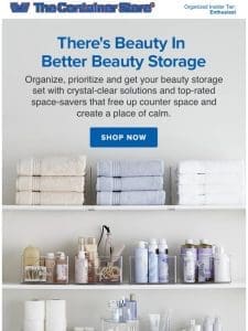 The Beauty Of Better Bathroom Storage