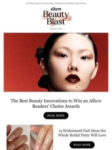 The Best Beauty Innovations to Win an Allure Readers’ Choice Awards