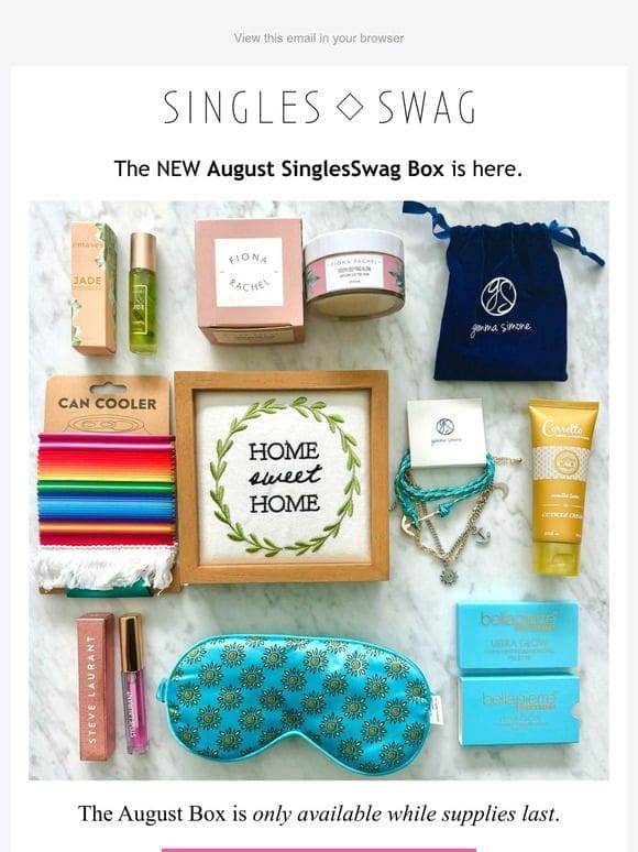 The Brand New August Box Is Here