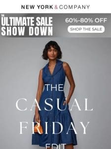 The Casual Friday Edit? 60%-80% Off!