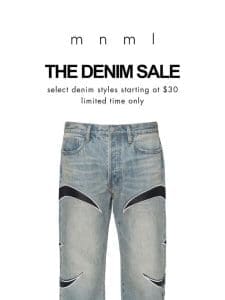 The Denim Sale: styles starting @ $30 ?