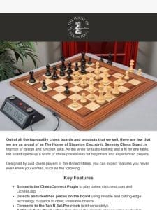 The House of Staunton Electronic Chess Board
